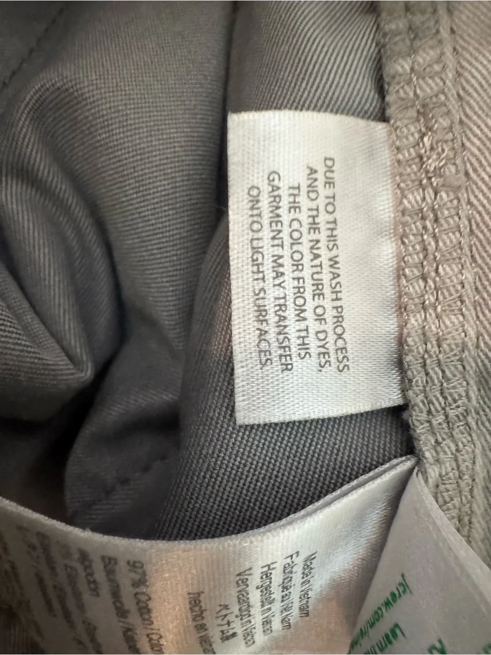 J. Crew Men's Grey Cotton Chino Pants